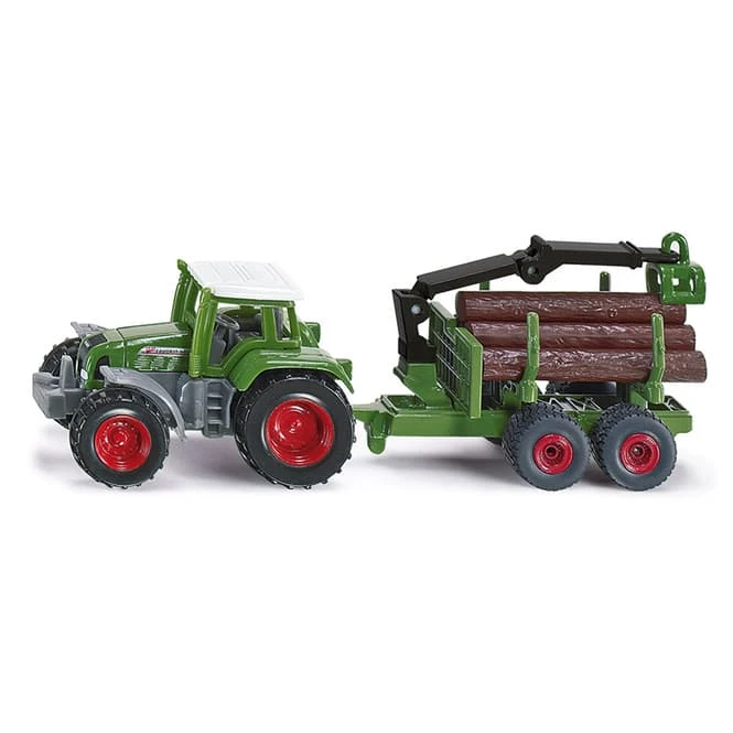 Siku Super 1645 - Traktor Mit Forstanhänger 1 Siku Super 1645 - Traktor Mit Forstanhänger