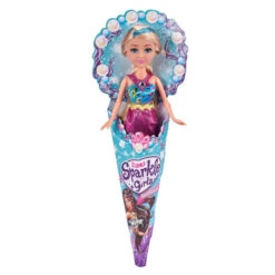 Zuru Sparkle Girlz - Modepuppe - Meerjungfrau - 1 Puppe -Trendiger Spielzeug-Discounter 217617 4894680005891 Zuru Sparkle Girlz Mermaid 04