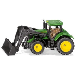 Siku Super Farmer 1395 - Traktor John Deere Mit Frontlader 1:76