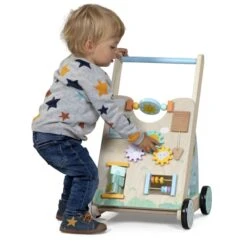 Besttoy - Lauflernwagen Aus Holz -Trendiger Spielzeug-Discounter 220254 4016096386719 besttoy activity walker 24