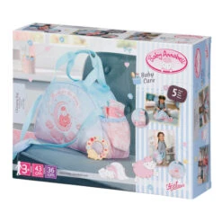 Zapf Creation Baby Annabell - Wickeltasche - Hellblau -Trendiger Spielzeug-Discounter 220884 4001167703151 zapf babyannabell wickeltasche 04