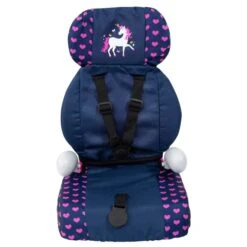 Bayer Design - Deluxe Puppenautositz - Einhorn -Trendiger Spielzeug-Discounter 221694 4003336675542 bayer autositzeinhorn 03