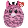 Squish A Boo - Plüsch Kissen - Zebra Zoey - Ca. 30 Cm - Ty