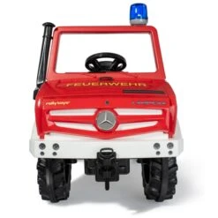 ROLLY TOYS Tretfahrzeug - RollyUnimog - Feuerwehrfahrzeug -Trendiger Spielzeug-Discounter 225055 4006485038220 rollytoys benz kinderfahrzeugunimog 01