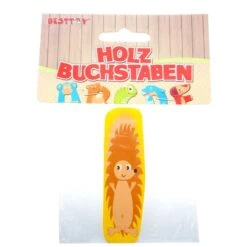 Besttoy - Holzbuchstabe - I - Gelb