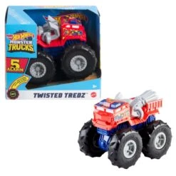 MATTEL Hot Wheels Monster Trucks - Twisted Tredz - 1 Stück -Trendiger Spielzeug-Discounter 226532 887961928389 hot wheels monstertruck twisted tredz 07