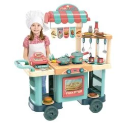 Besttoy - Kinder Imbisswagen -Trendiger Spielzeug-Discounter 226952 4016096405779 besttoy imbisswagen 09