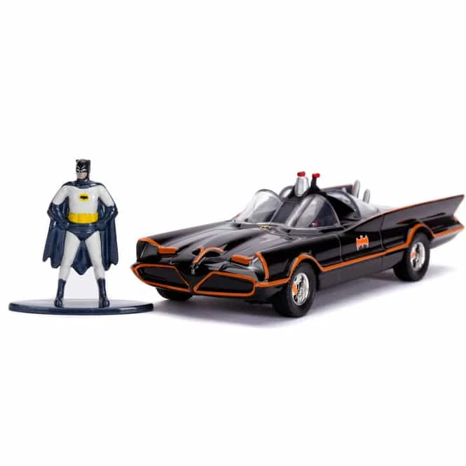 Jada - Classic Batmobil 1966 Mit Batman-Figur - 1:32 3 Jada - Classic Batmobil 1966 Mit Batman-Figur - 1:32 – Bild 3