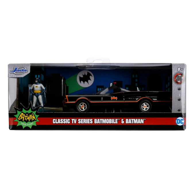 Jada - Classic Batmobil 1966 Mit Batman-Figur - 1:32 2 Jada - Classic Batmobil 1966 Mit Batman-Figur - 1:32 – Bild 2