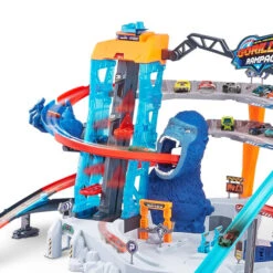 Zuru Metal Machines Rennbahn - Gorilla Rampage -Trendiger Spielzeug-Discounter 227088 4894680011328 Zuru Rennbahn Gorilla Attack 02