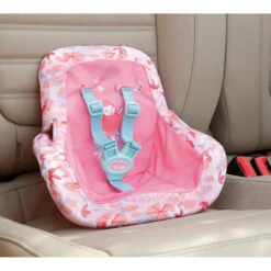 Zapf Creation Baby Annabell - Active Autositz - Rosa/hellblau -Trendiger Spielzeug-Discounter 227145 4001167705964 zapf babyannabell autositz 05