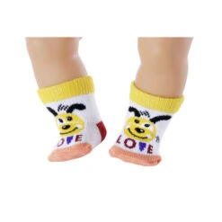 Zapf Creation BABY Born - Socken - 2er Pack - 43 Cm 9 Zapf Creation BABY Born - Socken - 2er Pack - 43 Cm -Trendiger Spielzeug-Discounter 227182 4001167831755 zapf bb socken 02