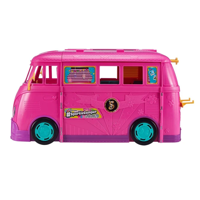 Zuru Sparkle Girlz - Puppen Spielset - Retro Camper 1 Zuru Sparkle Girlz - Puppen Spielset - Retro Camper