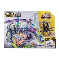 Zuru Metal Machines Rennbahn - Spider Strike 11 Zuru Metal Machines Rennbahn - Spider Strike -Trendiger Spielzeug-Discounter 230047 4894680018044 zuru rennbahn spider strike 03