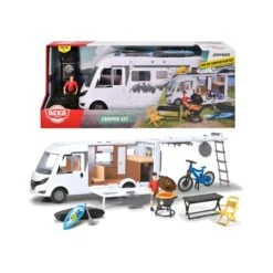 Dickie Hymer Camping Van Mit Zubehör - Camper Set 9 Dickie Hymer Camping Van Mit Zubehör - Camper Set -Trendiger Spielzeug-Discounter 231258 4006333075377 camper set dickie 06