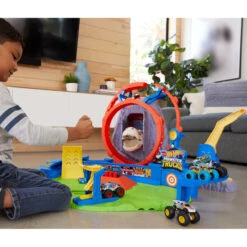 MATTEL Hot Wheels Monster Trucks - Spielset - T-Rex Vulkanarena 12 MATTEL Hot Wheels Monster Trucks - Spielset - T-Rex Vulkanarena -Trendiger Spielzeug-Discounter 231491 887961974782 mattel hw arena 01