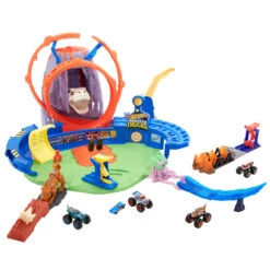 MATTEL Hot Wheels Monster Trucks - Spielset - T-Rex Vulkanarena 11 MATTEL Hot Wheels Monster Trucks - Spielset - T-Rex Vulkanarena -Trendiger Spielzeug-Discounter 231491 887961974782 mattel hw arena 06