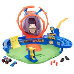 MATTEL Hot Wheels Monster Trucks - Spielset - T-Rex Vulkanarena 9 MATTEL Hot Wheels Monster Trucks - Spielset - T-Rex Vulkanarena -Trendiger Spielzeug-Discounter 231491 887961974782 mattel hw arena 07