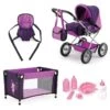 Kombi Puppenwagen Set