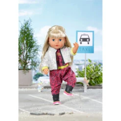 Zapf Creation BABY Born - City - Deluxe Scooter Combo - 43 Cm -Trendiger Spielzeug-Discounter 232981 4001167830215 baby born scooter deluxe outfit 03