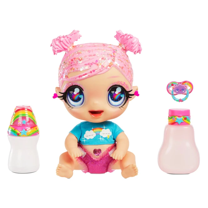 MGA Glitter Babyz Doll - Dreamia Stardust 2 MGA Glitter Babyz Doll - Dreamia Stardust – Bild 2