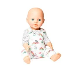 Puppenstrampler Set - Pinguin Pünktchen - Größe 35 - 45 Cm -Trendiger Spielzeug-Discounter 234034 4001949021855 pinguin strampler heless 04