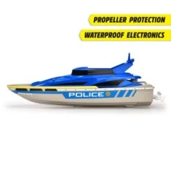 Dickie RC Polizei Boot -Trendiger Spielzeug-Discounter 234597 4006333079948 dickie boot polizei 08