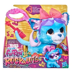 Hasbro FurReal Friends - Rockalots - Interaktives Hündchen -Trendiger Spielzeug-Discounter 235748 5010993931811 hasbro furreal frf rockalots1