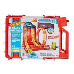 MATTEL Hot Wheels - Strecken Bauset - Kanister Stunt Box -Trendiger Spielzeug-Discounter 237129 194735034451 mattel hotwheels streckenbauset benzinkanister 03