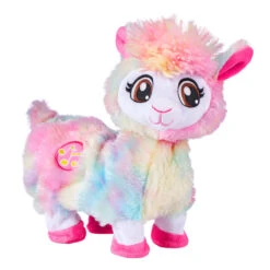Zuru Pets Alive - Plüsch-Lama Bonnie -Trendiger Spielzeug-Discounter 238312 4894680009653 petsalive rainbowllama 03
