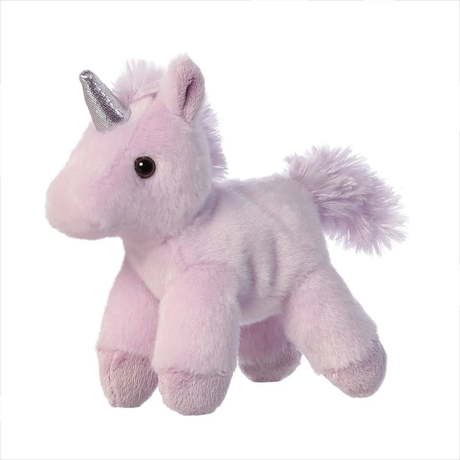 Aurora Plüsch Einhorn - Mit Tasche Rosa Und Regenbogenfarben 1 Aurora Plüsch Einhorn - Mit Tasche Rosa Und Regenbogenfarben