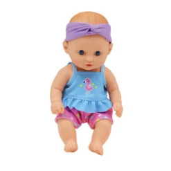 Besttoy - Badebaby - Ca. 25 Cm - 1 Stück -Trendiger Spielzeug-Discounter 241590 4016096446260 besttoy babypuppe mit badetier luisa 01