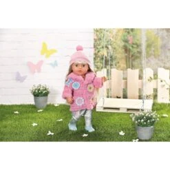 Zapf Creation BABY Born - Flauschmantel - 43 Cm -Trendiger Spielzeug-Discounter 241657 4001167833834 zapf baby born flauschmantel 03