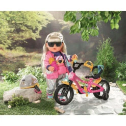 Zapf Creation BABY Born - Fahrrad - 43 Cm -Trendiger Spielzeug-Discounter 241669 4001167830024 zapf baby born fahrrad 05