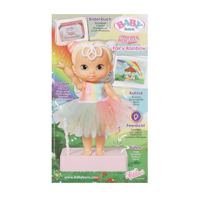 Zapf Creation BABY Born - Storybook - Fairy Rainbow - 18cm 2 Zapf Creation BABY Born - Storybook - Fairy Rainbow - 18cm – Bild 2