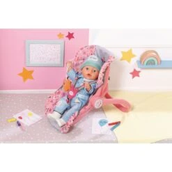 Zapf Creation BABY Born - Babyschale -Trendiger Spielzeug-Discounter 241763 4001167832424 zapf baby born babyschale 02