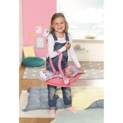 Zapf Creation BABY Born - Babyschale -Trendiger Spielzeug-Discounter 241763 4001167832424 zapf baby born babyschale 04