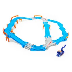 SPIN MASTER Mighty Express - Schienen Set Mit Push-and-Go Zug Mechaniker Milo -Trendiger Spielzeug-Discounter 242080 778988359761 spin master mighty express train track 01