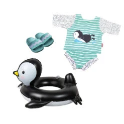 Puppen Schwimmset - Pinguin - Größe 35 - 45 Cm 7 Puppen Schwimmset - Pinguin - Größe 35 - 45 Cm -Trendiger Spielzeug-Discounter 242284 4001949100116 heless puppen schwimmset pinguin 11