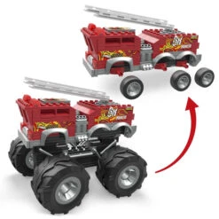 MATTEL MEGA Hot Wheels - 5 Alarm Monster Truck & Feuerwehrfahrzeug -Trendiger Spielzeug-Discounter 242505 194735064441 mattel truck feuerwehrfahrzeug 03