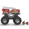 MATTEL MEGA Hot Wheels - 5 Alarm Monster Truck & Feuerwehrfahrzeug