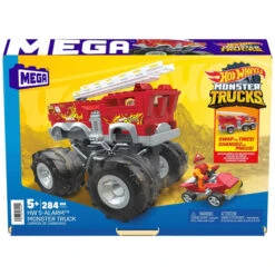 MATTEL MEGA Hot Wheels - 5 Alarm Monster Truck & Feuerwehrfahrzeug -Trendiger Spielzeug-Discounter 242505 194735064441 mattel truck feuerwehrfahrzeug 06