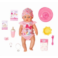 Zapf Creation BABY Born - Magic Girl - Puppe - 43 Cm -Trendiger Spielzeug-Discounter 245368 4001167835005 zapf babyborn magic girl 43cm 01