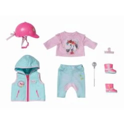 Zapf Creation BABY Born - Deluxe Reitoutfit - 43 Cm -Trendiger Spielzeug-Discounter 245388 4001167835289 zapf babyborn deluxe reitoutfit 01