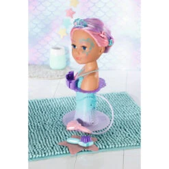 Zapf Creation BABY Born - Sister - Stylingkopf Meerjungfrau -Trendiger Spielzeug-Discounter 245392 4001167835364 zapf babyborn sister styling head 05