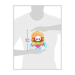 Fall Guys - Tasty Burger Plüsch - Ca. 20cm