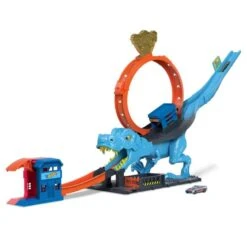 MATTEL Hot Wheels - City - T-Rex Looping-Bahn