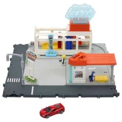 MATTEL Matchbox - Action Drivers - Auto-Waschanlage -Trendiger Spielzeug-Discounter 248707 194735142033 Mattel Action Drivers Car Wash 01