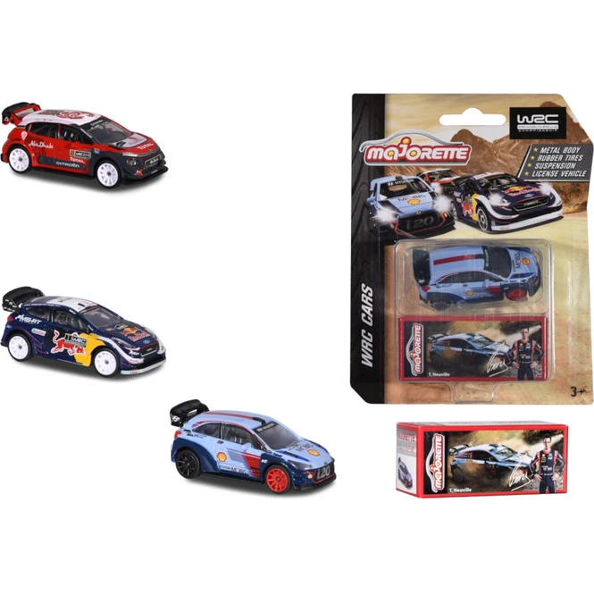 Majorette WRC - Rallyefahrzeug - 1 Stück 1 Majorette WRC - Rallyefahrzeug - 1 Stück