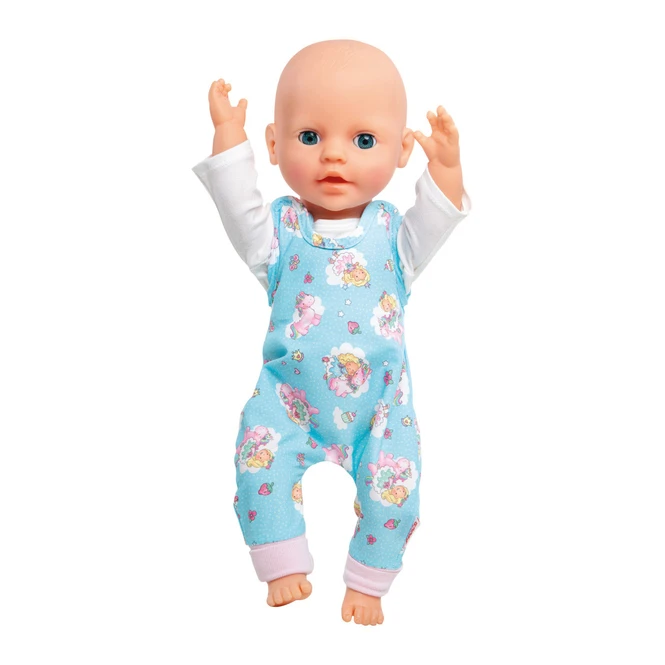 Puppen Strampler Einhorn Und Fee - Größe 28-35 Cm 2 Puppen Strampler Einhorn Und Fee - Größe 28-35 Cm – Bild 2